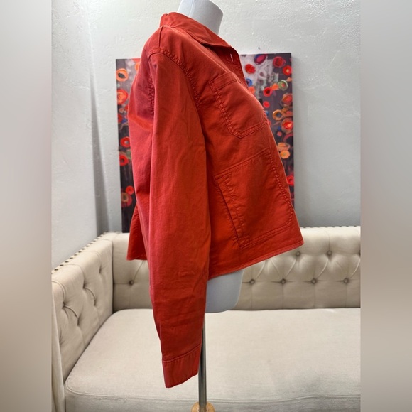 Anthropologie Chino M Swing Coral Jacket Button - Picture 4 of 10
